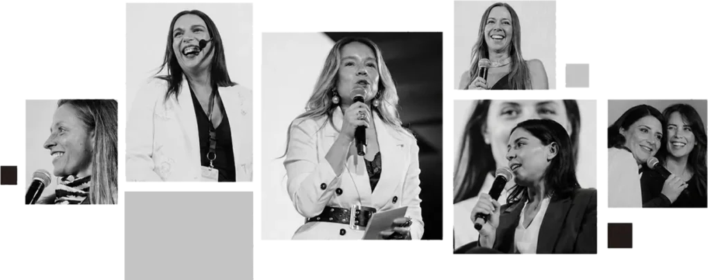 Collage de mujeres líderes
